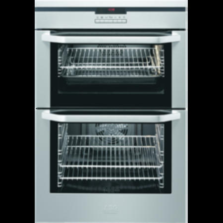 AEG D8810-6-M Digital Multifunction Electric Built In Double Oven - Stainless Steel