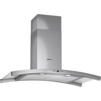 Neff D89D55N1GB Series 3 Curved 90cm Chimney Hood in Stainless steel