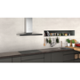 Neff N50 90cm Low Profile Chimney Cooker Hood - Stainless Steel