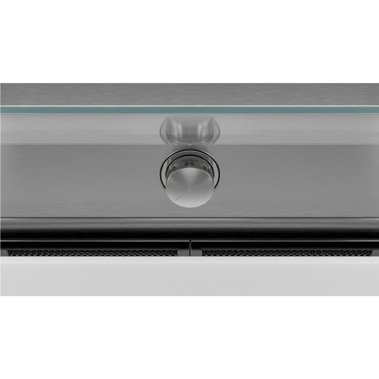GRADE A2 - Neff D94XAF8N0B N70 Rotary Control 90cm Integrated Canopy Hood With Glass Visor - Stainless Steel &