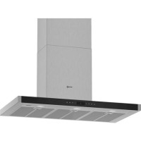 GRADE A1 - Neff D96BMV5N5B N90 90cm Chimney Hood - Stainless Steel