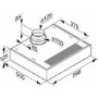 Refurbished Miele DA1260 60cm Visor Cooker Hood Stainless Steel
