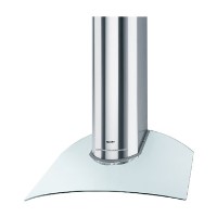 Miele DA249-4ssglass 90cm Chimney Hood With Curved Glass Canopy - Stainless Steel And Glass