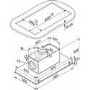 Miele DA2806EXT DA 2806 EXT 90x50cm Ceiling Extractor Brilliant White - For Use With External Motor