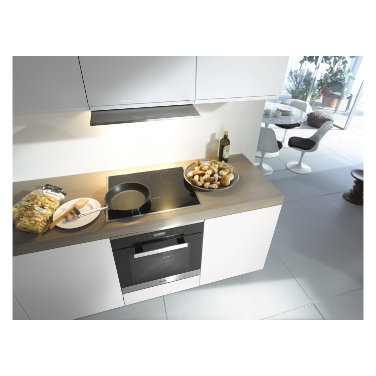 Miele DA3568 60cm Wide Telescopic Canopy Cooker Hood - Stainless Steel
