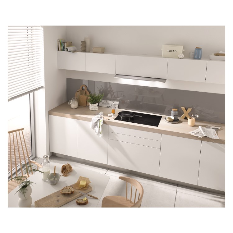 Miele DA3690 Stainless Steel 90cm Wide Motorised Telescopic Canopy Cooker Hood