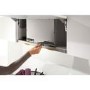 Miele DA3690 Stainless Steel 90cm Wide Motorised Telescopic Canopy Cooker Hood