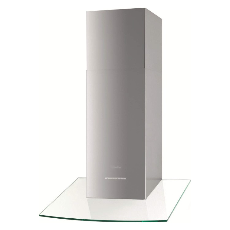 Miele DA5966W 60cm Wide Angled Glass Chimney Cooker Hood Stainless Steel