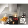 Miele DA5966W 60cm Wide Angled Glass Chimney Cooker Hood Stainless Steel