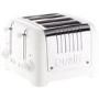 Dualit 46203 Lite 4 Slice Toaster - White