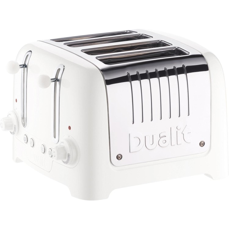 Dualit 46203 Lite 4 Slice Toaster - White