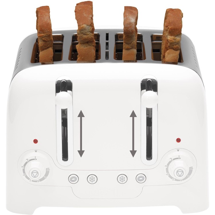 Dualit 46203 Lite 4 Slice Toaster - White