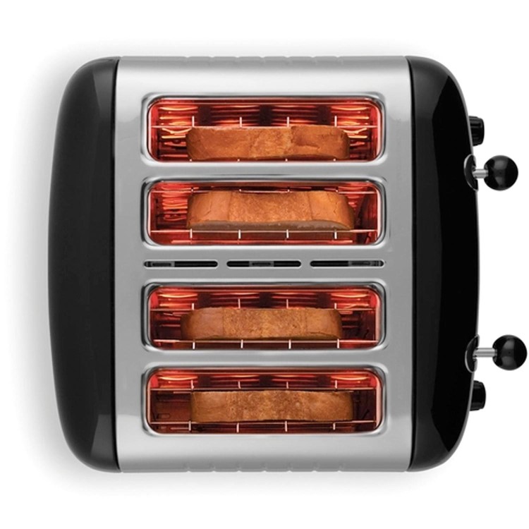 Dualit 46205 Lite 4 Slice Toaster - Black