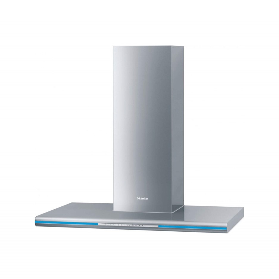 Miele DA6296WEXT Lumen 90cm Wide Flat Chimney Cooker Hood With LED