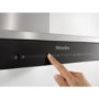 Miele DA6690Dclst Purist Edition 6000 90cm Wide Box Design Island Hood CleanSteel