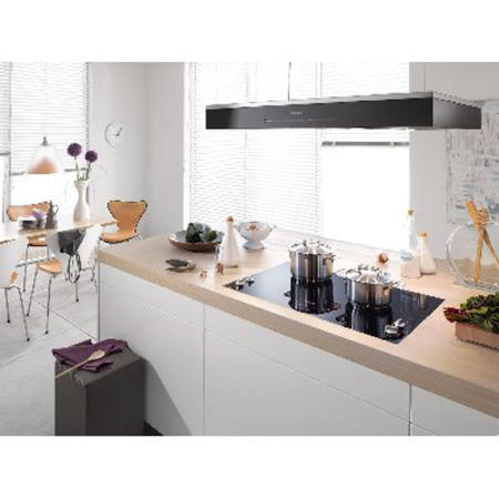 Miele DA6700 Aura Edition 6000 100cm Wide Box Design Island Hood - CleanSteel