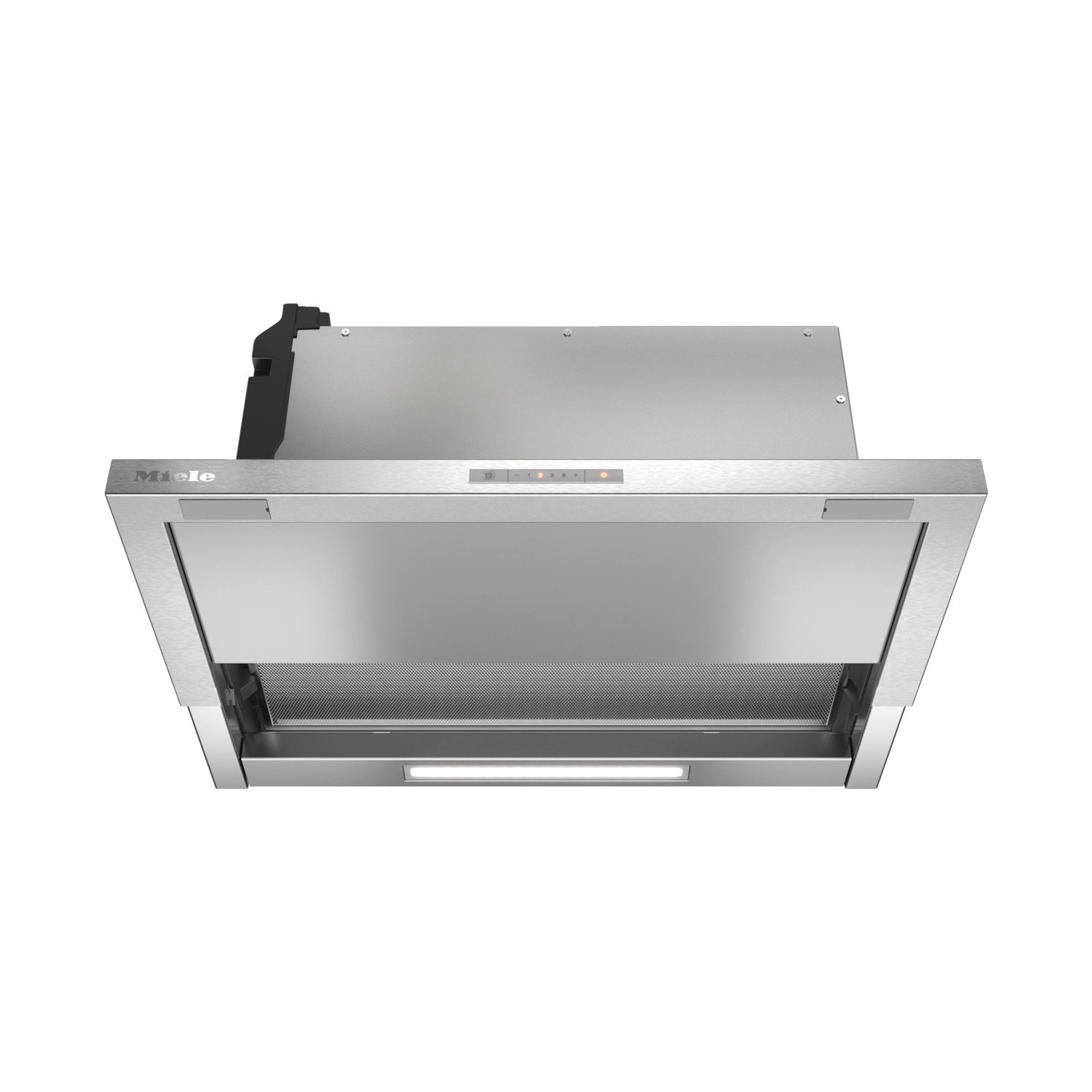 Miele DAS2620 60cm Telescopic Canopy Cooker Hood - Stainless Steel