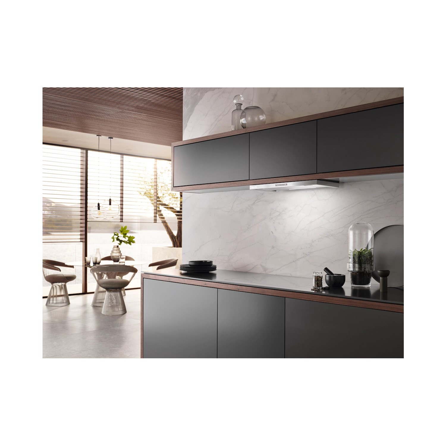 Miele DAS2620 60cm Telescopic Canopy Cooker Hood - Stainless Steel Miele DAS2620 60cm Telescopic Canopy Cooker Hood - Stainless Steel