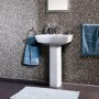 Square Full Pedestal and Basin - Delta