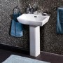 Square Full Pedestal and Basin - Delta