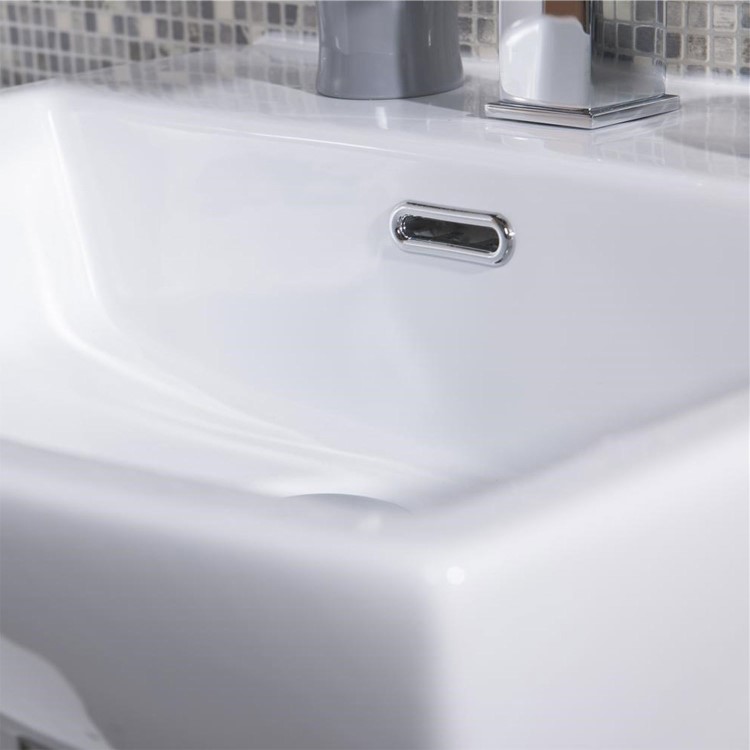 Square Full Pedestal and Basin - Delta