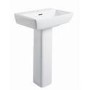 Square Full Pedestal and Basin - Delta