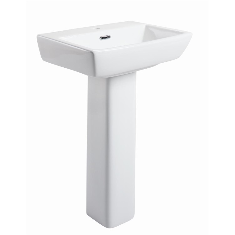 Square Full Pedestal and Basin - Delta