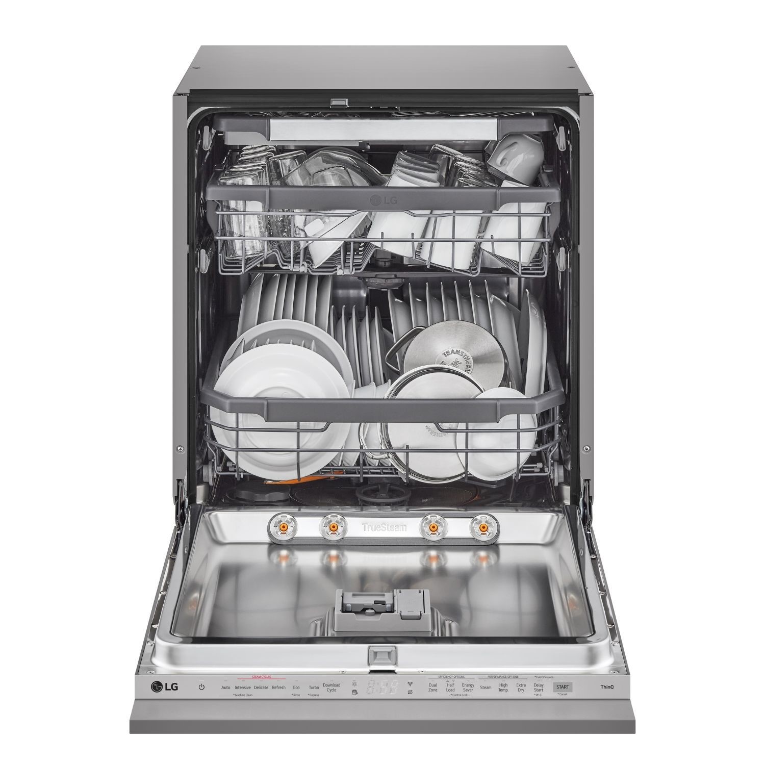 LG TrueSteam Full Size Integrated Dishwasher - B-Rated, Smart Wi-Fi, QuadWash LG TrueSteam Full Size Integrated Dishwasher - B-Rated, Smart Wi-Fi, QuadWash