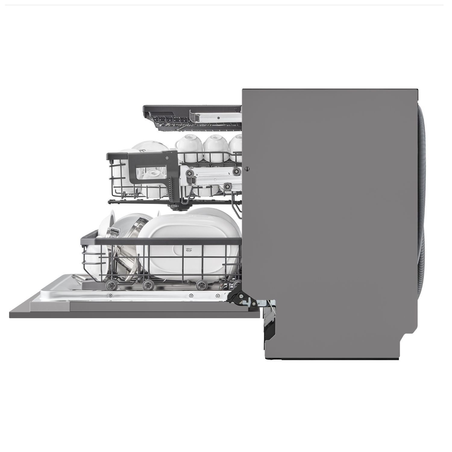 LG TrueSteam Full Size Integrated Dishwasher - B-Rated, Smart Wi-Fi, QuadWash LG TrueSteam Full Size Integrated Dishwasher - B-Rated, Smart Wi-Fi, QuadWash