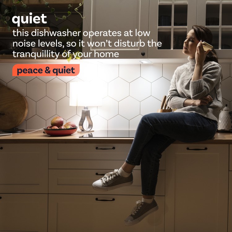 LG TrueSteam Integrated Dishwasher - Smart Wi-Fi, A-Rated, Grey control panel