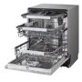 LG TrueSteam Integrated Dishwasher - Smart Wi-Fi, A-Rated, Grey control panel