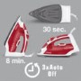 AEG DB5115RP-U Steam Iron - Red & White