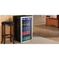 Danby DBC033KA1BDB 120 Can / 93L Beverage Centre Silver Door With Black Cabinet