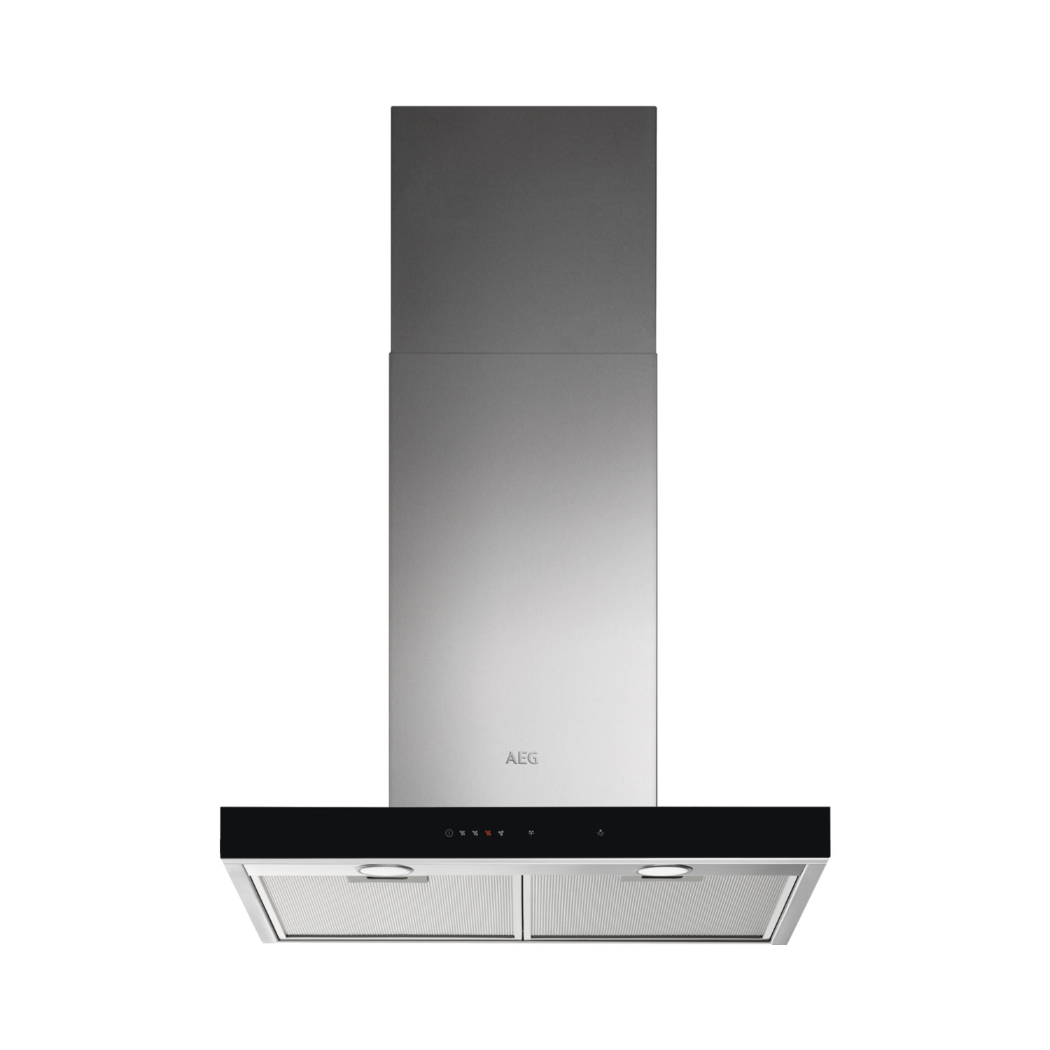 Aeg Stainless Steel Dbe5661hg 60Cm Slimline Chimney Cooker Hood With Hob2hood Size 60