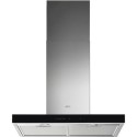 78814672/1/DBE5761HG Refurbished AEG 9000 Series DBE5761HG 70cm Slimline Chimney Cooker Hood with Hob2Hood Stainless Steel
