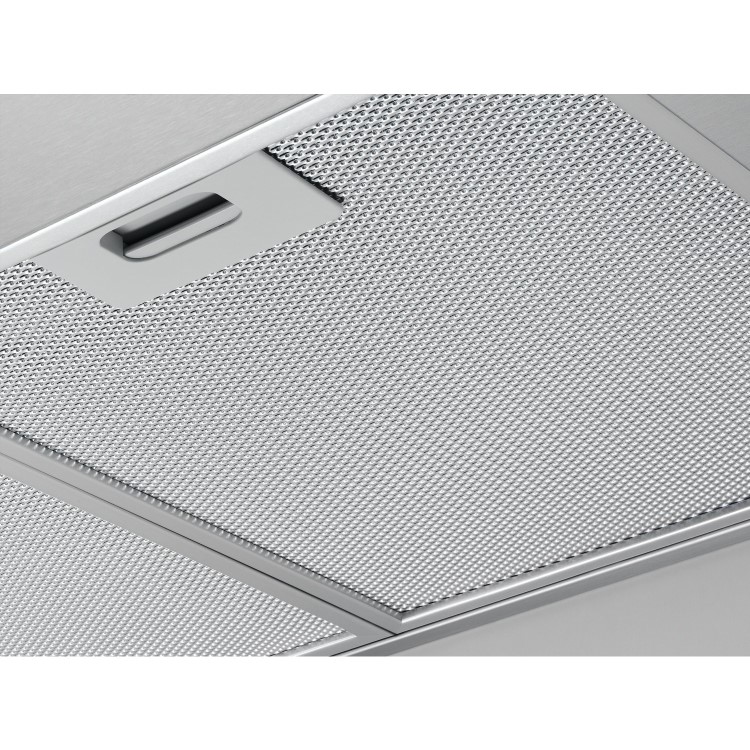 Refurbished AEG DBE5761HG 70cm Slimline Chimney Cooker Hood with Hob2Hood Stainless Steel