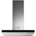 AEG 90cm Slimline Chimney Cooker Hood with Hob2Hood - Stainless Steel