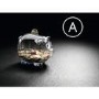 Refurbished AEG DBE5761HG 70cm Flat Chimney Cooker Hood With Hob2Hood Stainless Steel