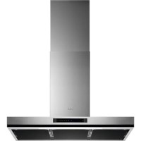 AEG 90cm Flat Chimney Cooker Hood with Hob2Hood - Stainless Steel
