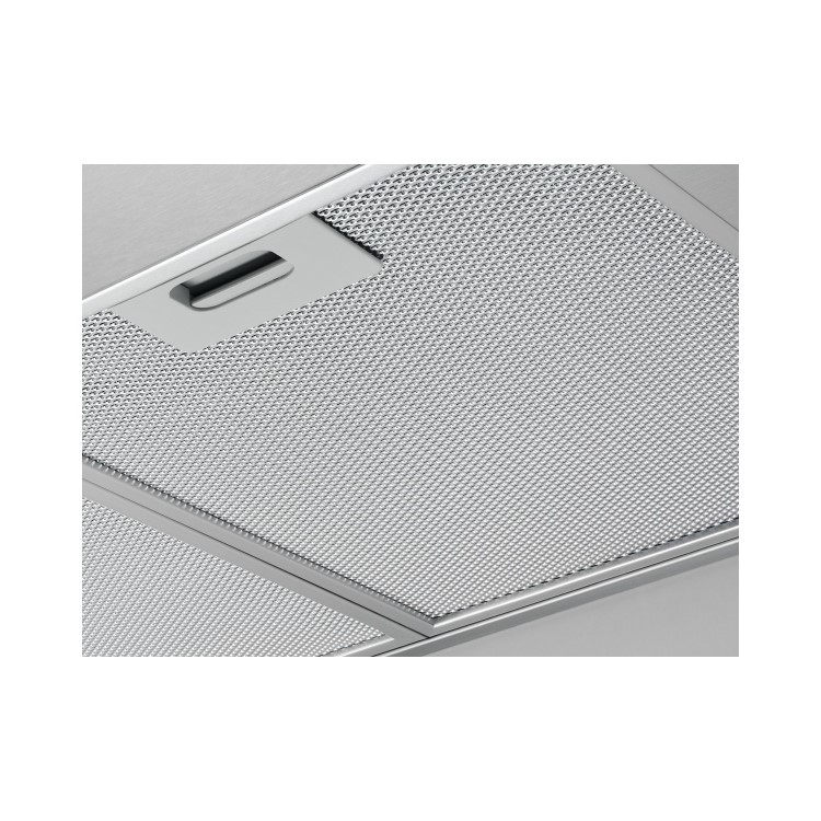 AEG 90cm Flat Chimney Cooker Hood with Hob2Hood - Stainless Steel