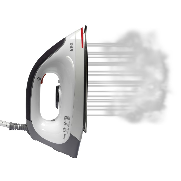 AEG DBS3350 QuickSteam Steam Generator Iron - White Grey And Orange