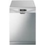 Smeg DC134LSS 14 Place Freestanding Dishwasher With FlexiDuo Baskets Silver
