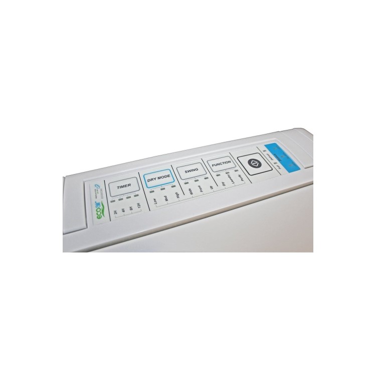 GRADE A1 - ECOAIR DC202 20L 2-in-1 Dehumidifier / Air Purifier up to 5 bed house 2 Year warranty