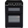 Servis DC60B 60cm Double Oven Electric Cooker Black