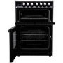 Servis DC60B 60cm Double Oven Electric Cooker Black