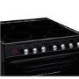 Servis DC60B 60cm Double Oven Electric Cooker Black