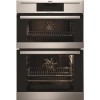 GRADE A2 - AEG DC7013021M Competence Electric Built-in Double Oven Stainless Steel