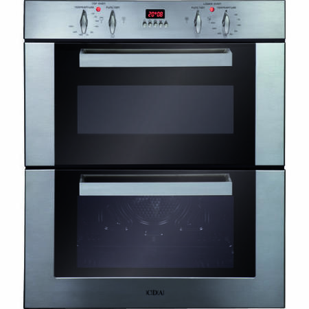 CDA DC730SS Electric Built Under Double Oven in Stainless steel