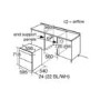 CDA Built-Under Electric Double Oven - Stainless Steel