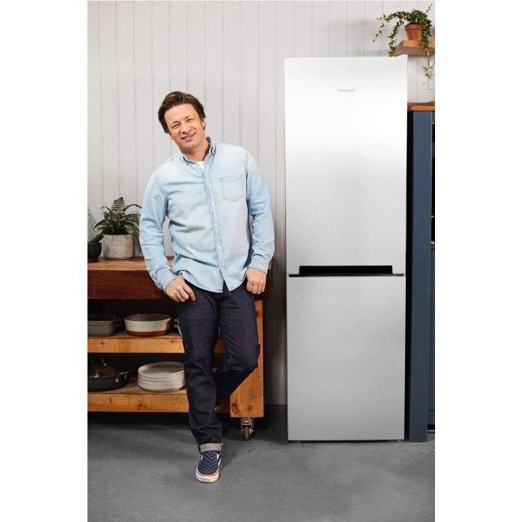 HOTPOINT DC85N1W 295 Litre Freestanding Fridge Freezer 50/50 Split Frost Free 59.6cm Wide - White
